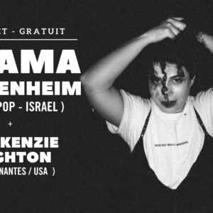 – Concert Gratuit – NAAMA GUGGENHEIM ( Soul / Pop ) + MACKENZIE LEIGHTON ( Folk )