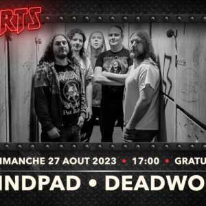 GRINDPAD ( Pays-Bas) • DEADWOOD • AK SHELTER • GRATUIT