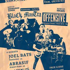 DOUBLE RELEASE PARTY : BLACK MANTRA // OFFENSIVE + GUESTS