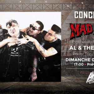 MAD SIN ★ AL & THE HOOKS ★ AK SHELTER