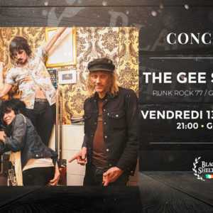 THE GEE STRINGS • BLACK SHELTER • GRATUIT