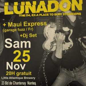 DION LUNADON + Maui Express au LAB (Little Atlantique Brewery)