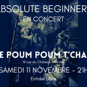 Absolute Beginners en concert au Poum!