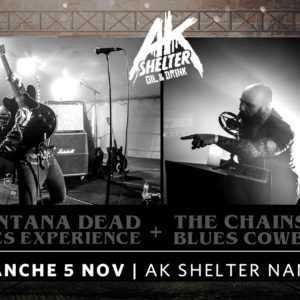 THE CHAINSAW BLUES COWBOYS • QUINTANA DEAD BLUES EXPERIENCE • AK SHELTER • GRATUIT