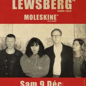 LEWSBERG + Moleskine en concert @ Cinéma Bonne Garde