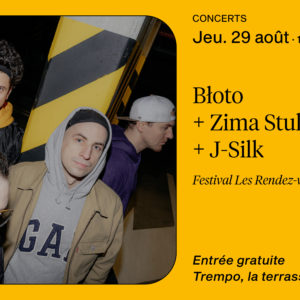 Festival les Rendez-vous de l’Erdre : Błoto + Zima Stulecia + J-Silk